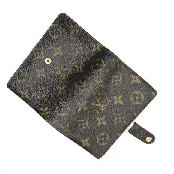 Louis Vuitton Wallet Bi-Fold Pretefeuille Vienoir M61674 Monogram Authen - Picture 8 of 9